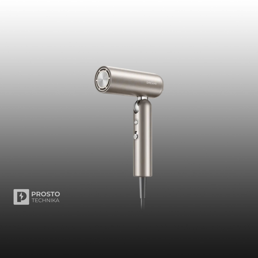 Фен Dreame Pocket Hight-speed Titanium Gold